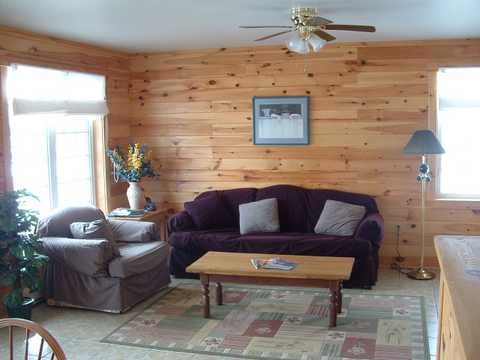 Cottage rental interior