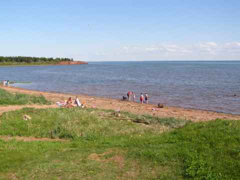 View of the ocean