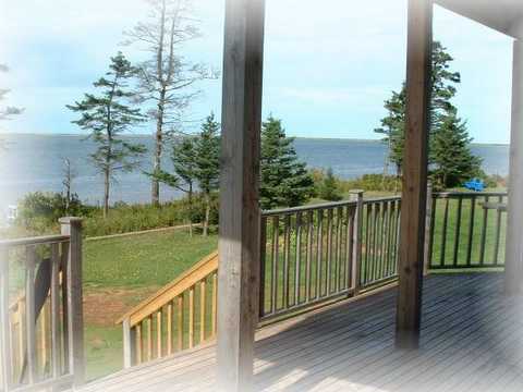 View from cottage