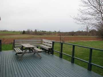 the deck