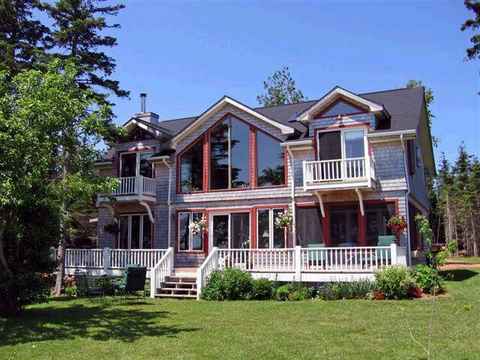 huge house
