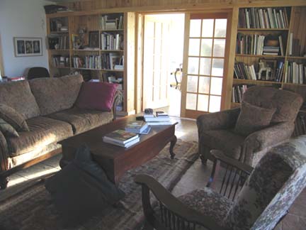 pei cottage with library