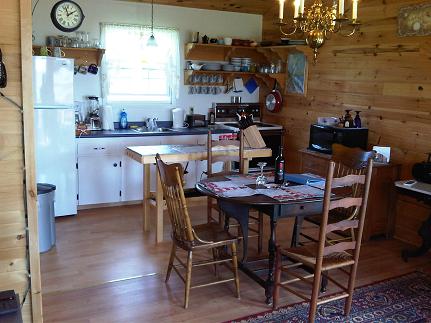 PEI cottage living area