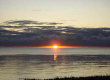 the beach